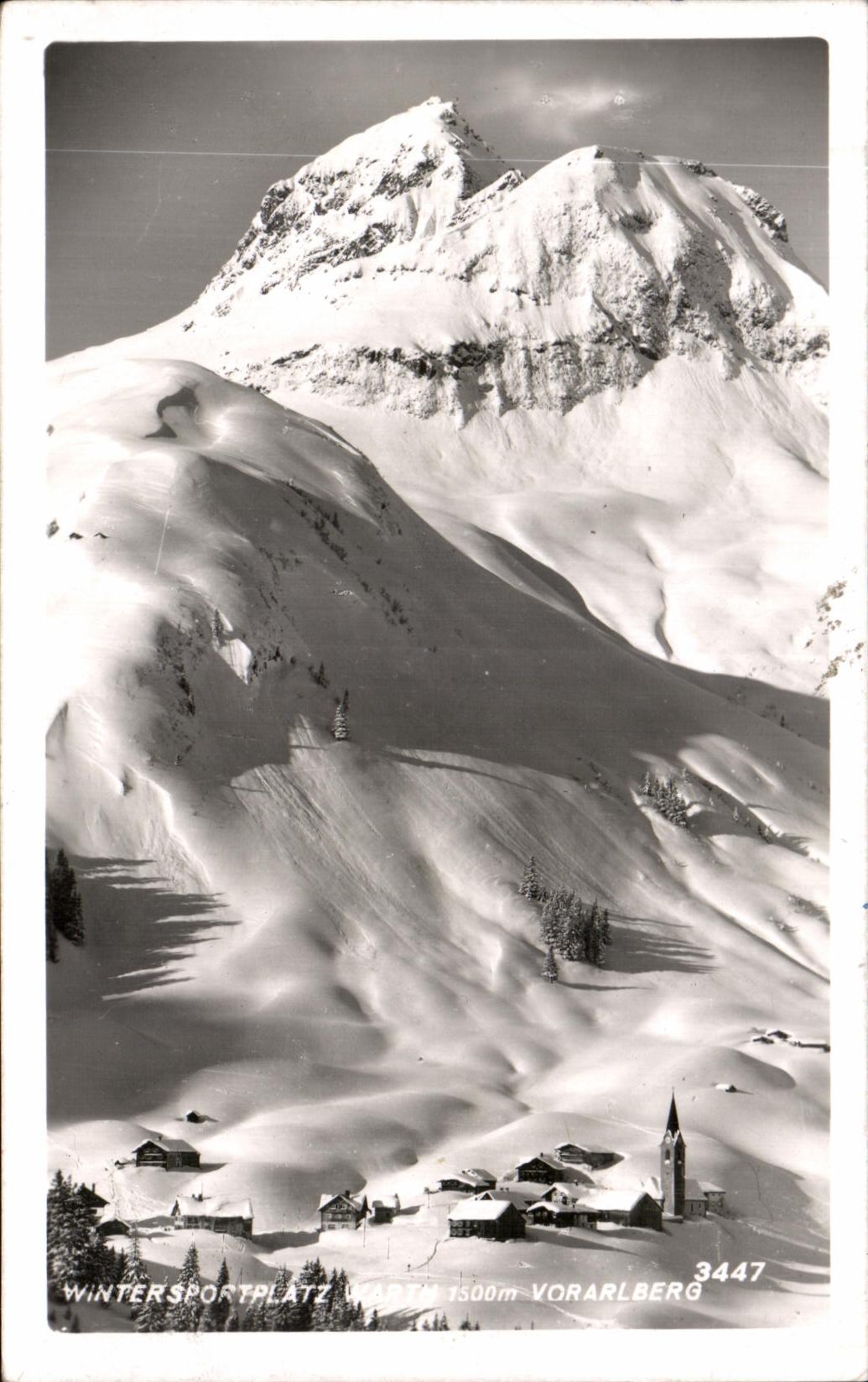 CPA Wintersportplatz Vorarlberg