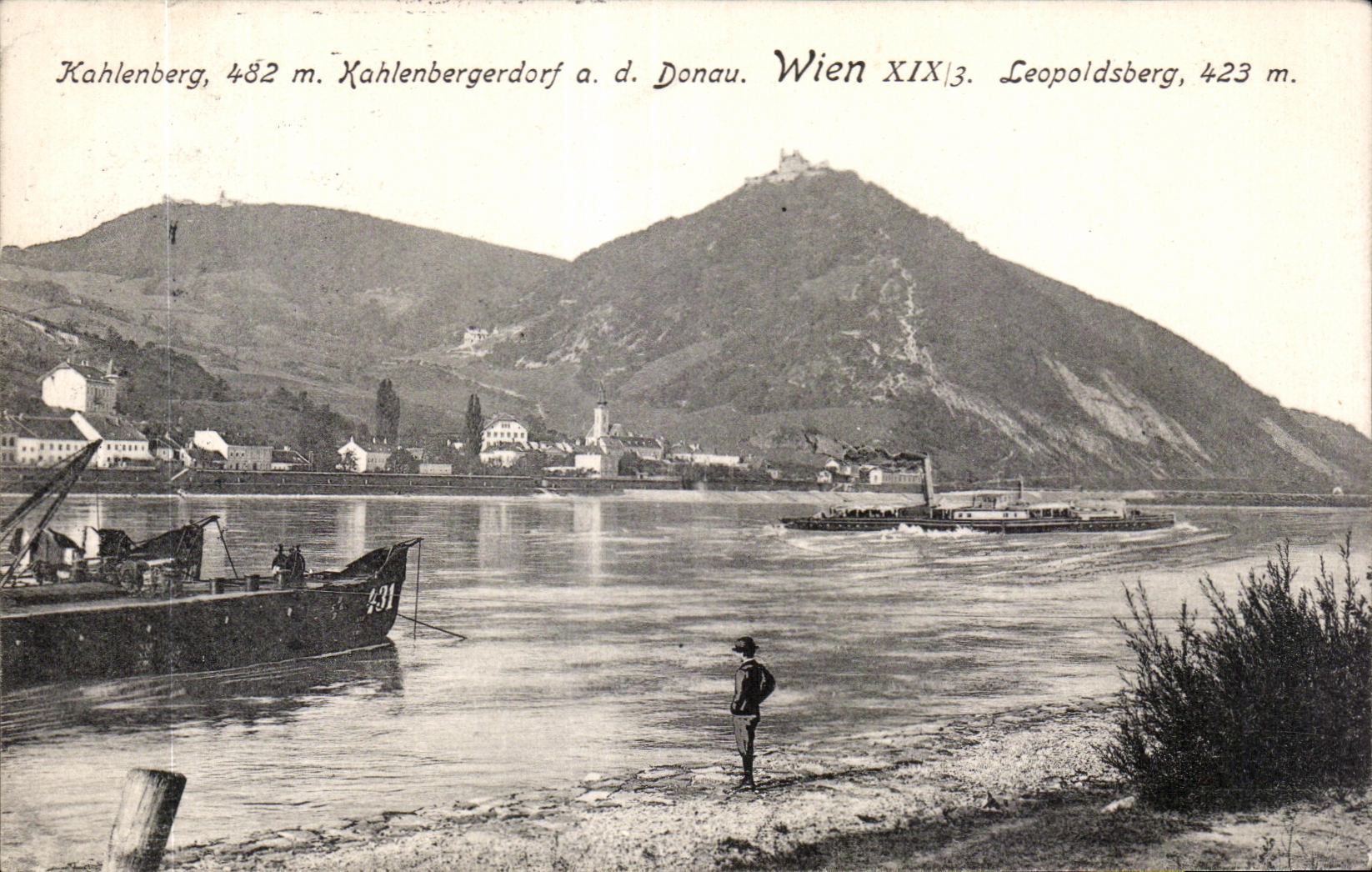 CPA Kahlenberg Kahlenbergerdorf a d Donau Wien XIX/3 Leopoldsberg
