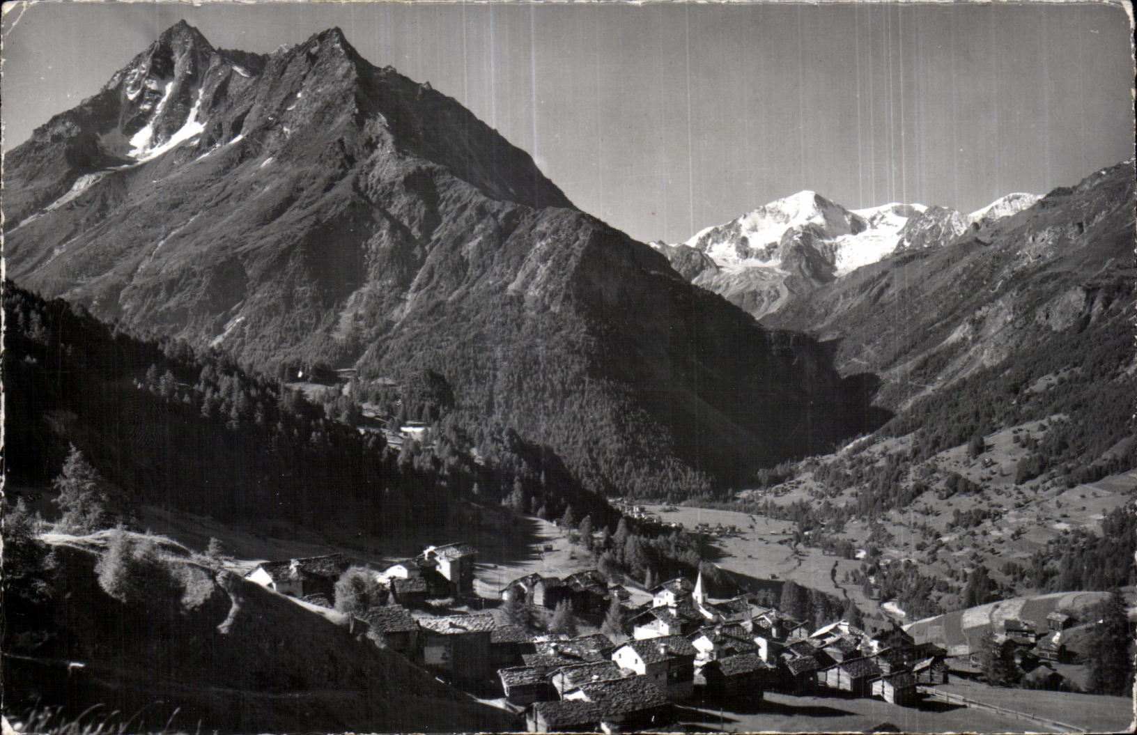 CPA La Sage les Dents de Velslvi et la Plgne d Arolla