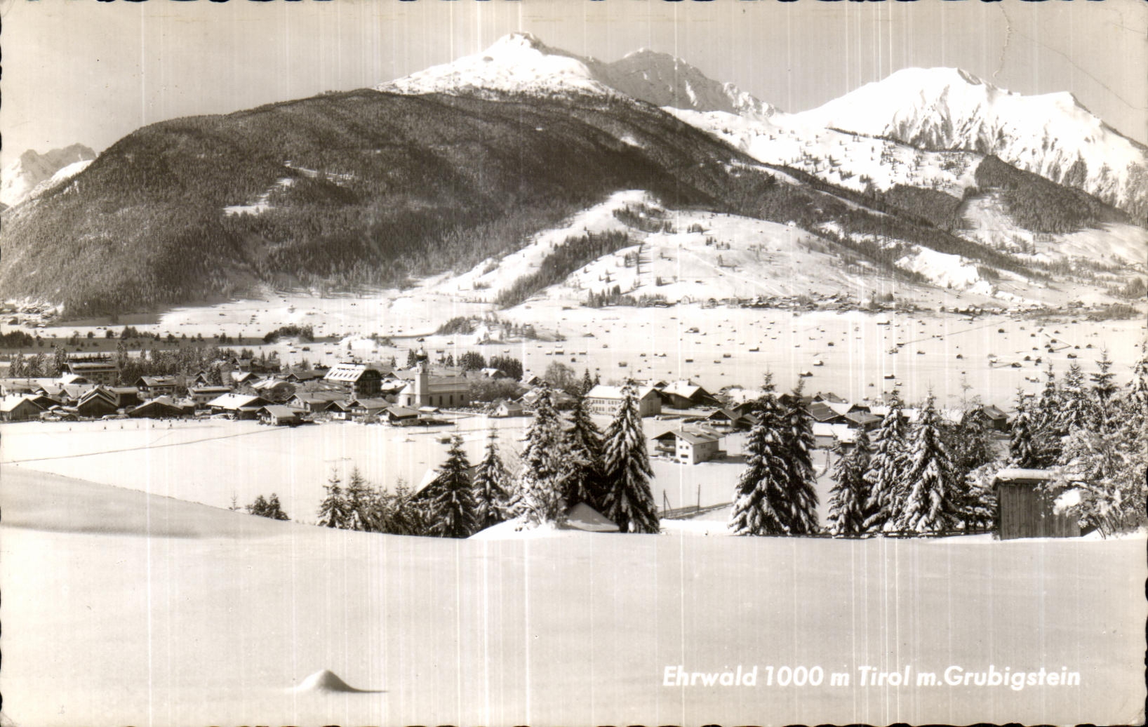 CPA Ehrwald the Tirol m Grubigstein