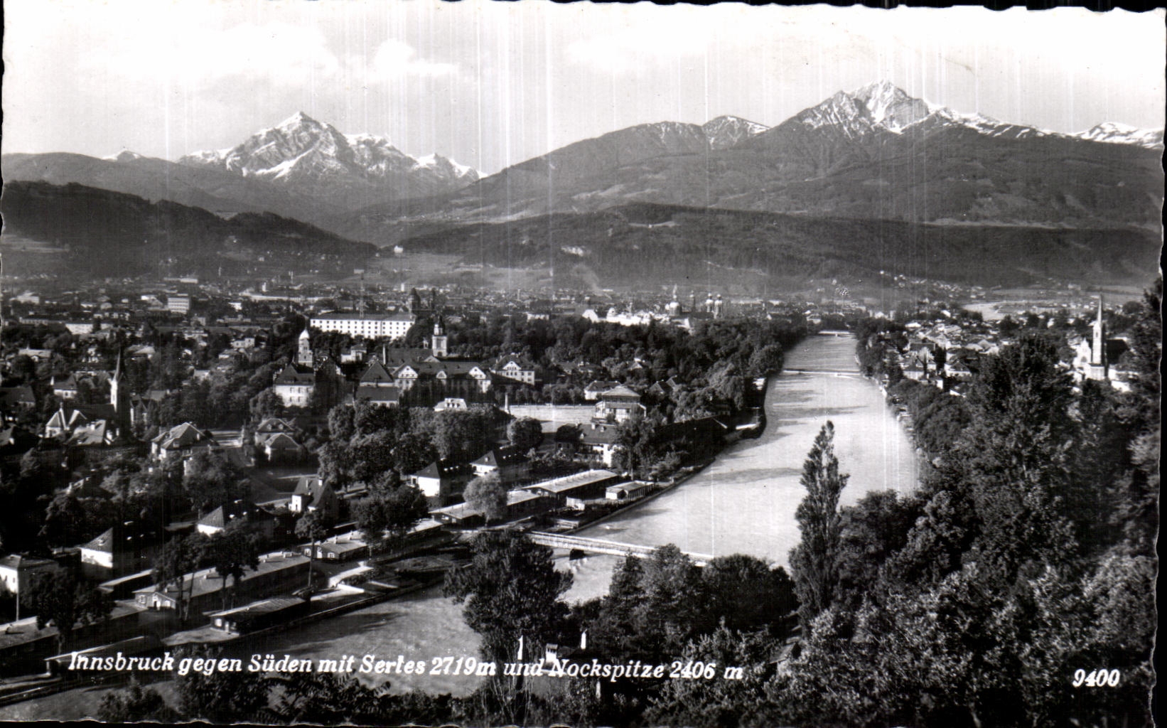 CPA Innsbruck gengen Suden put Series und Nockspitze