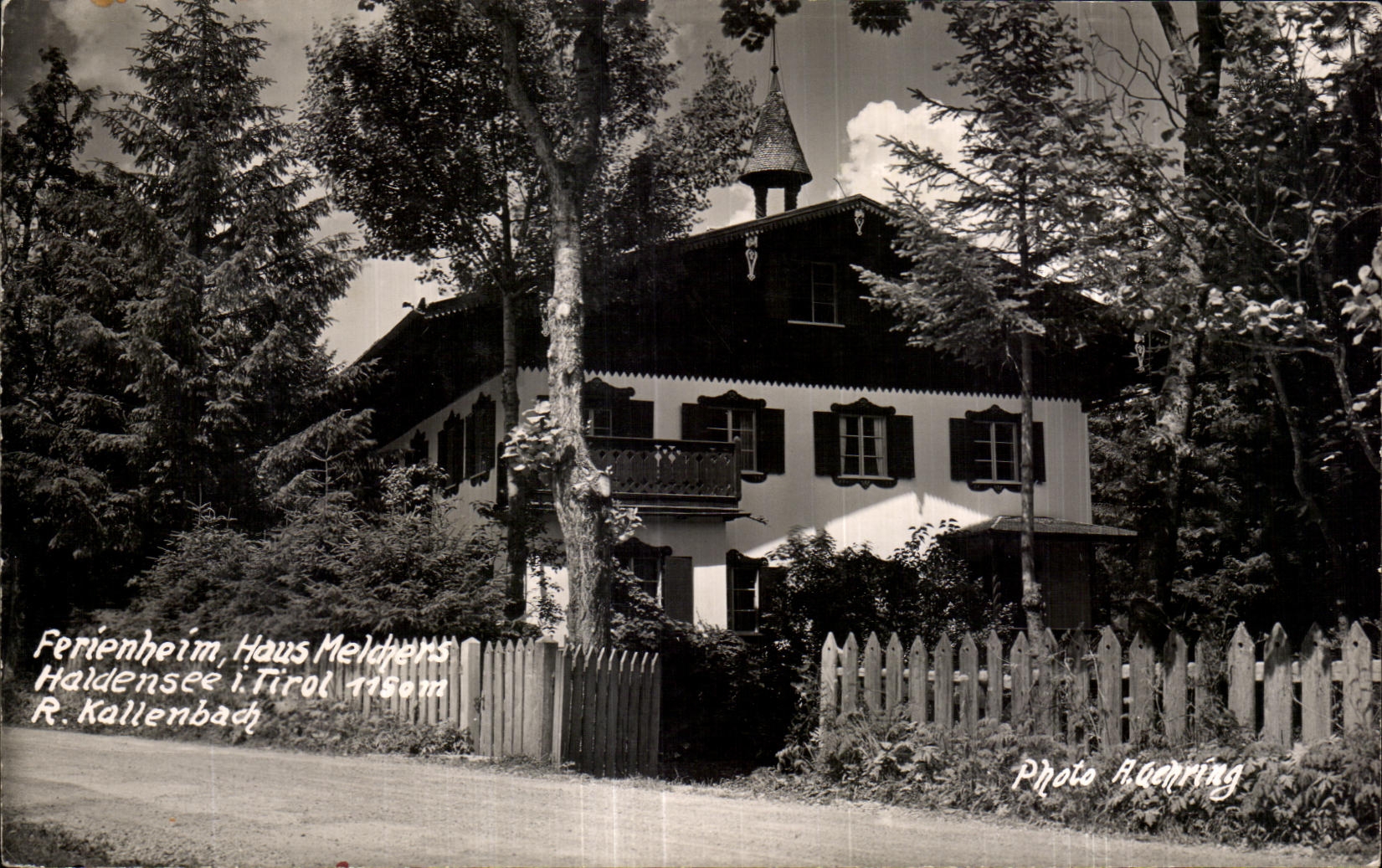 CPA Ferienheim Haus Melders Haldenser I the Tirol
