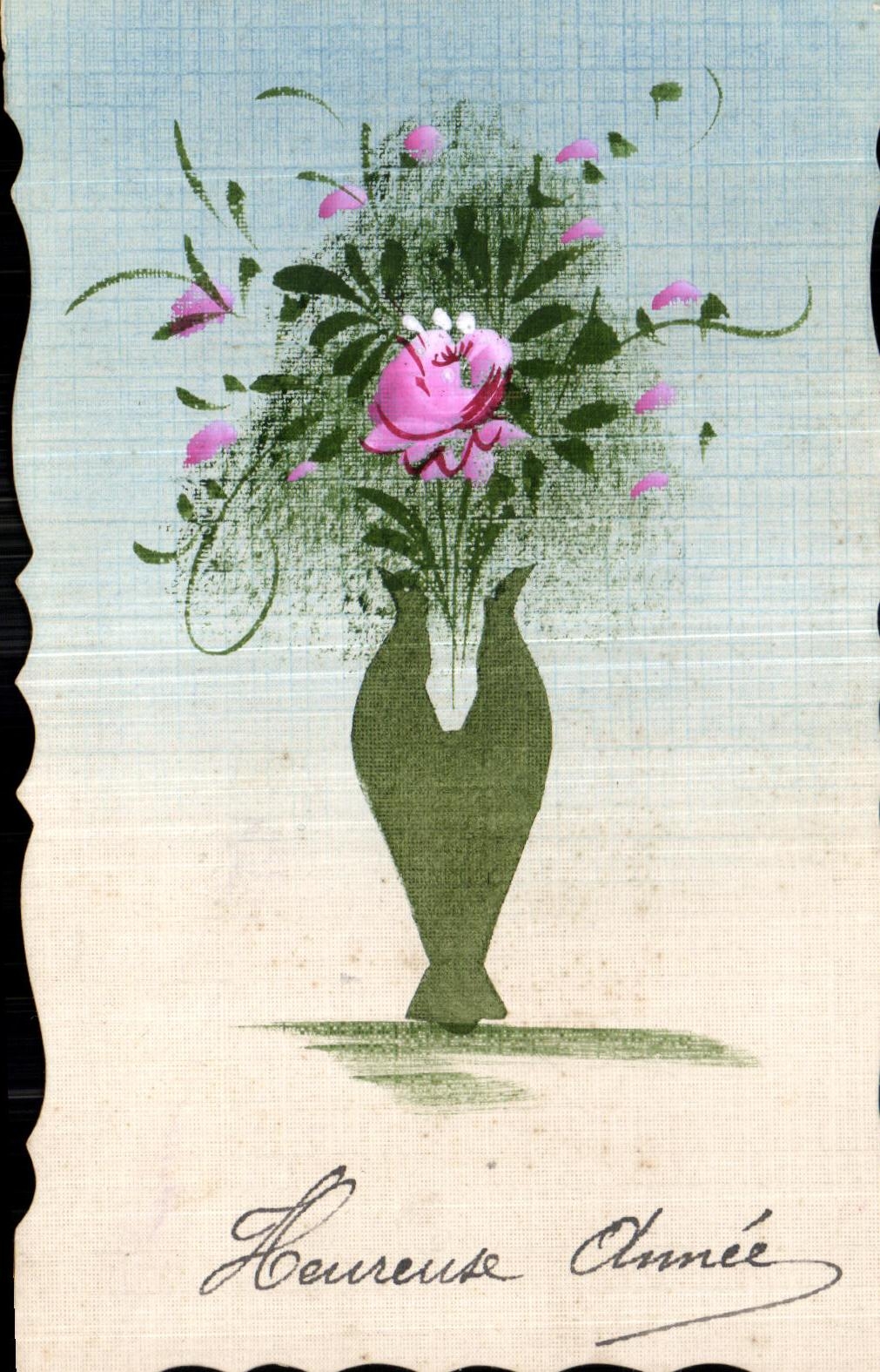 CPA Fantasy Happy Flowers Year