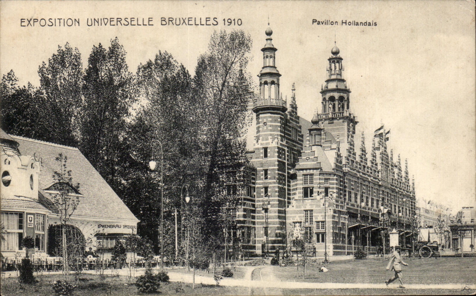 CPA Exposition Uniderselle Bruxelles Pavillon hollandais