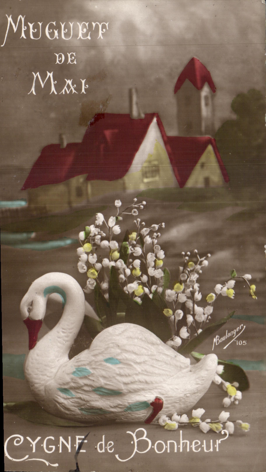 La fantasia de CPA florece el cisne de la felicidad del cisne