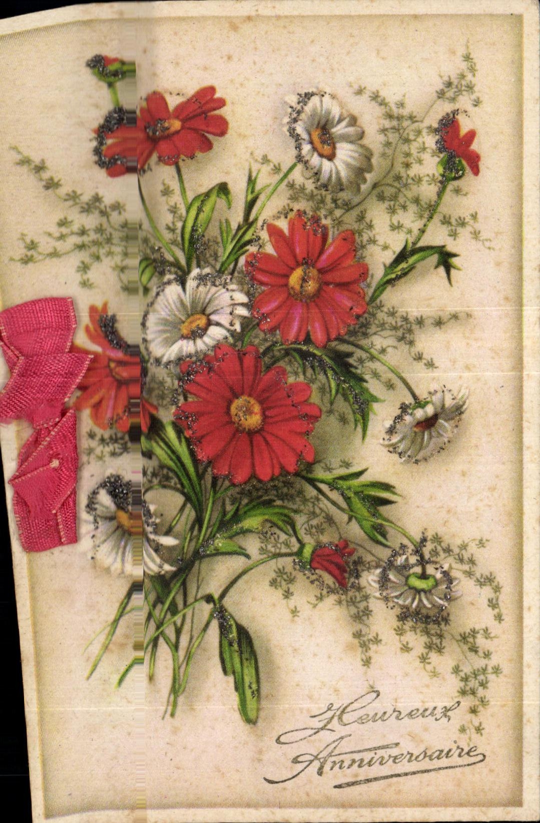 CPA Fantasy Flowers Birthday