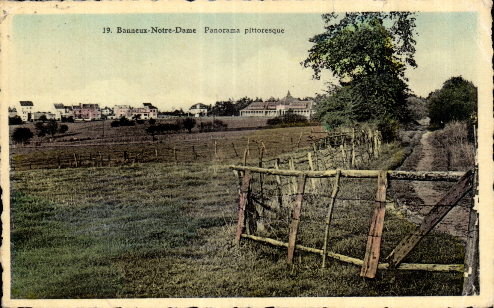 CPA Banneux Notre Dame Panorama pittoresque