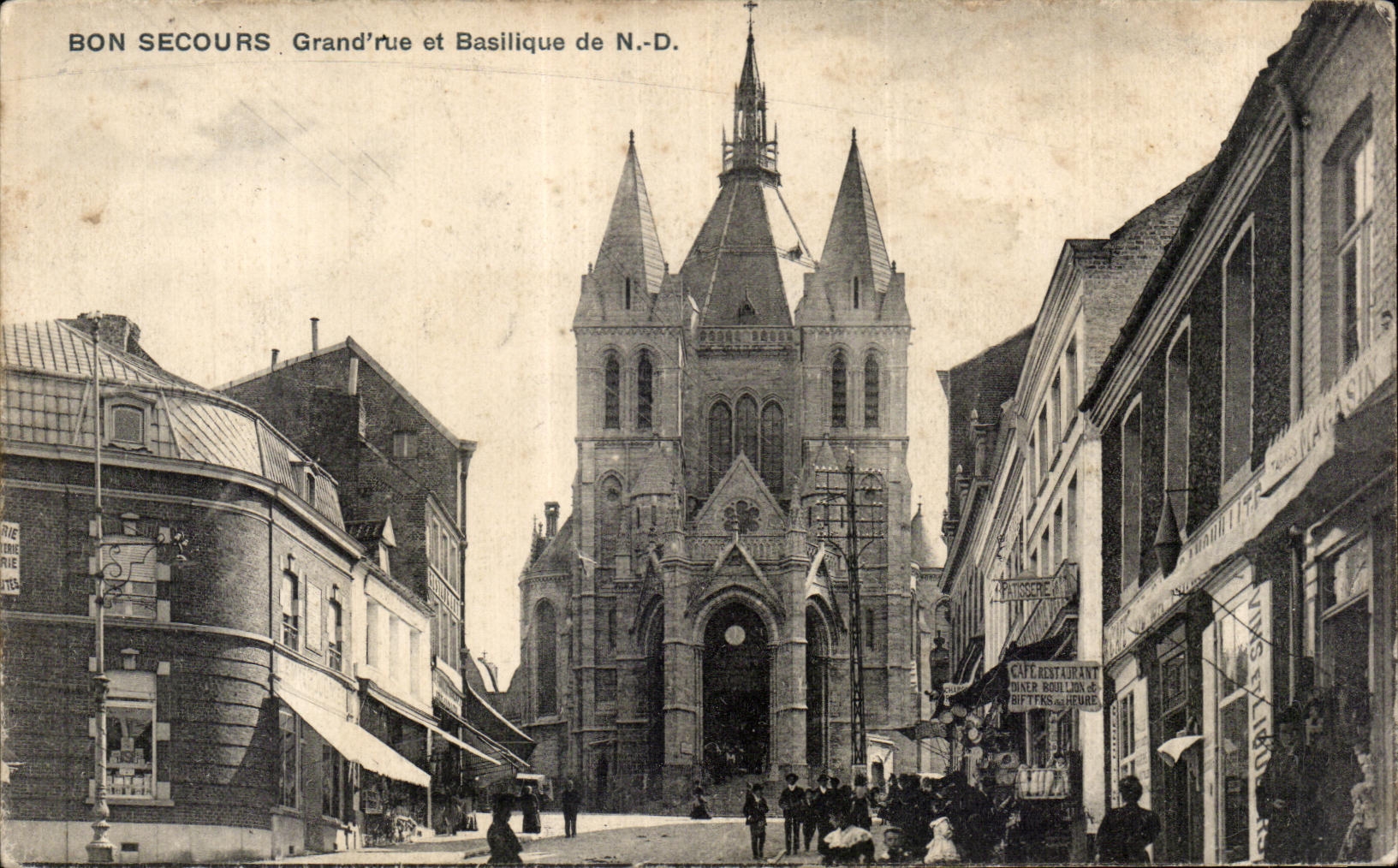 CPA Good Main street Help Nand Basilica