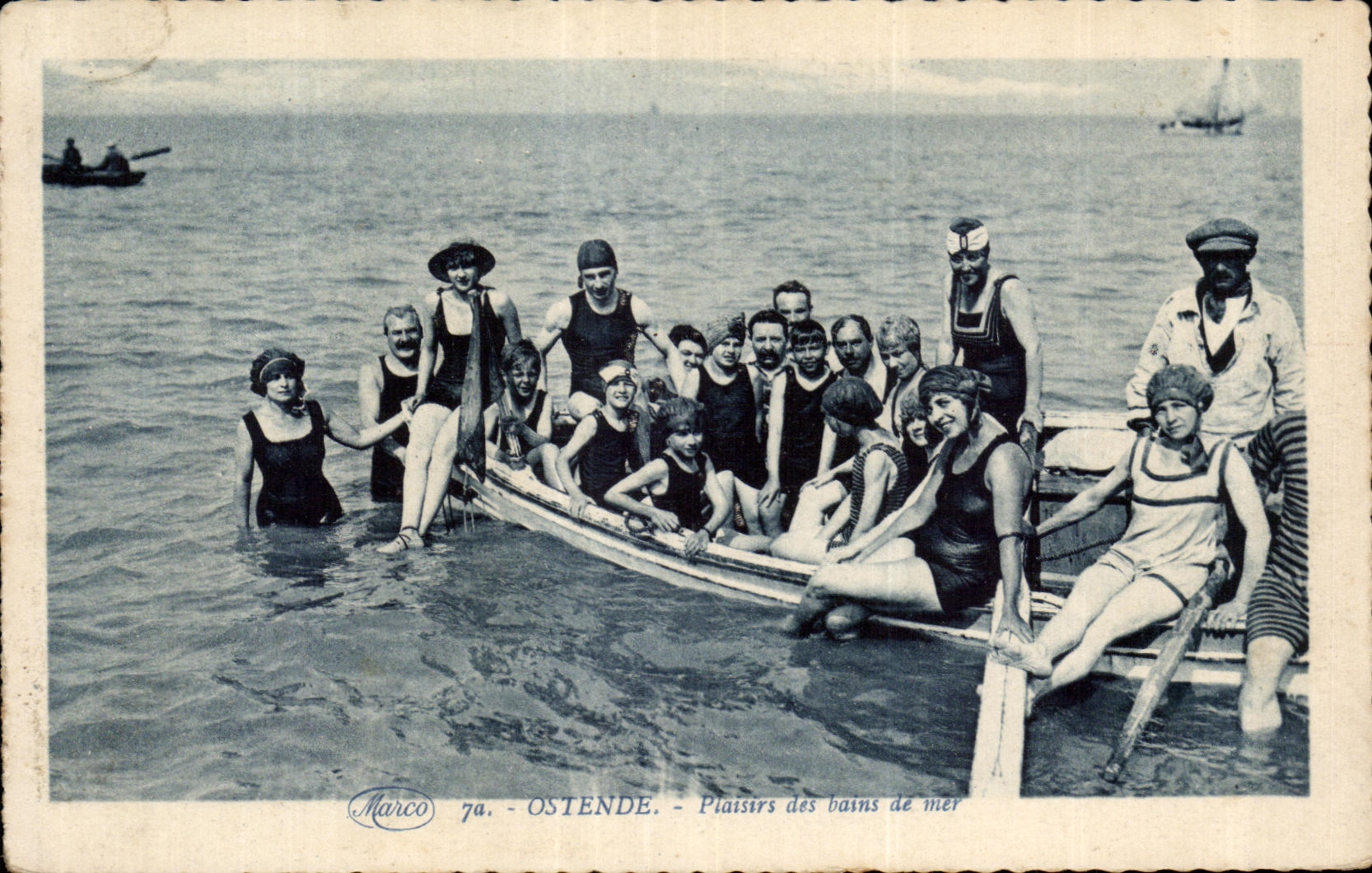 CPA Oostende Plaistrs of the Sea bathings