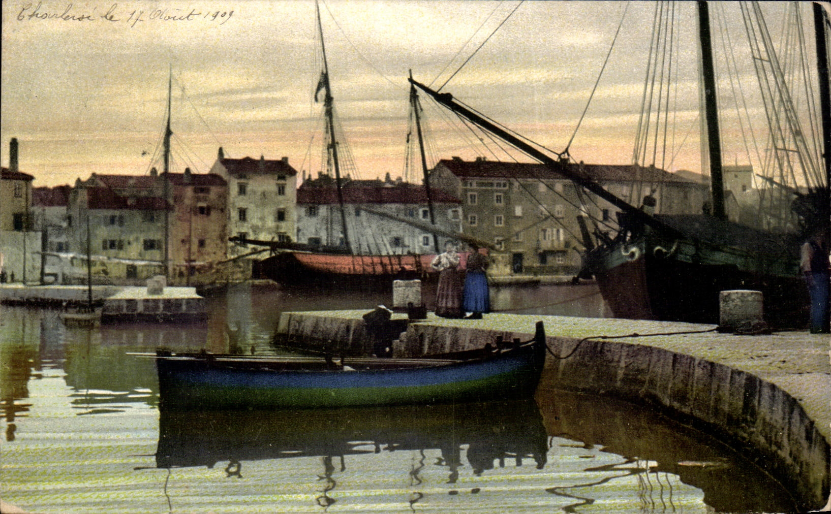 CPA Belgique port Bateaux 