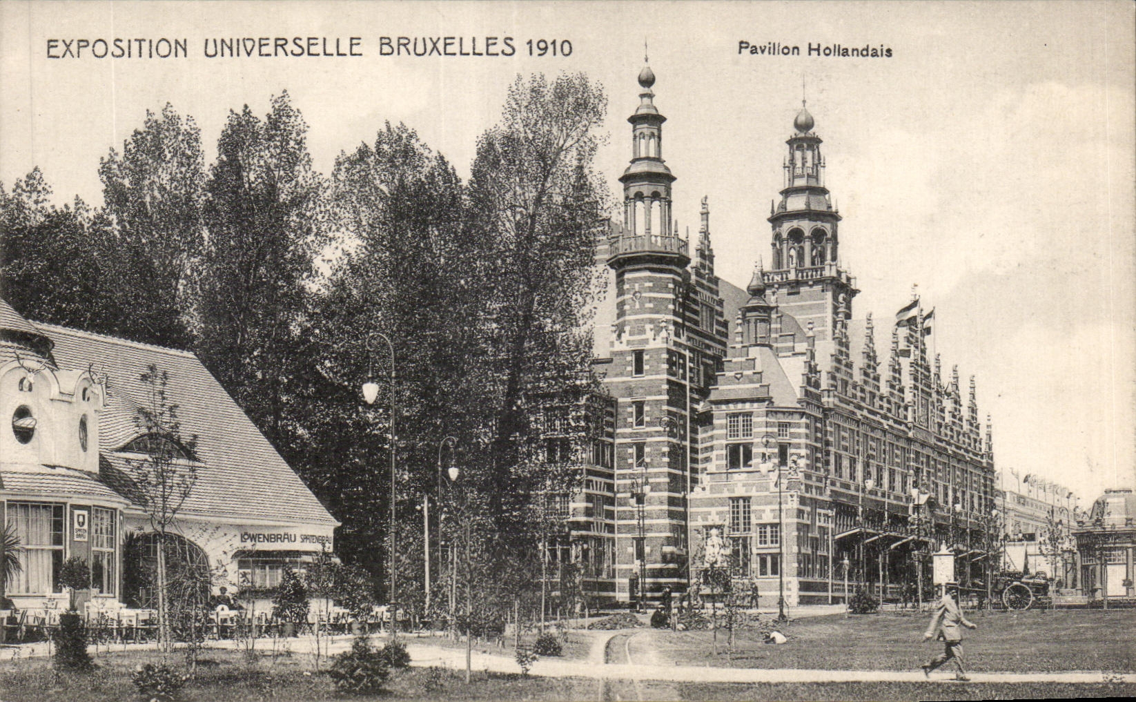 CPA Pavillon Hollandais Exposition universelle Bruxelles 1910
