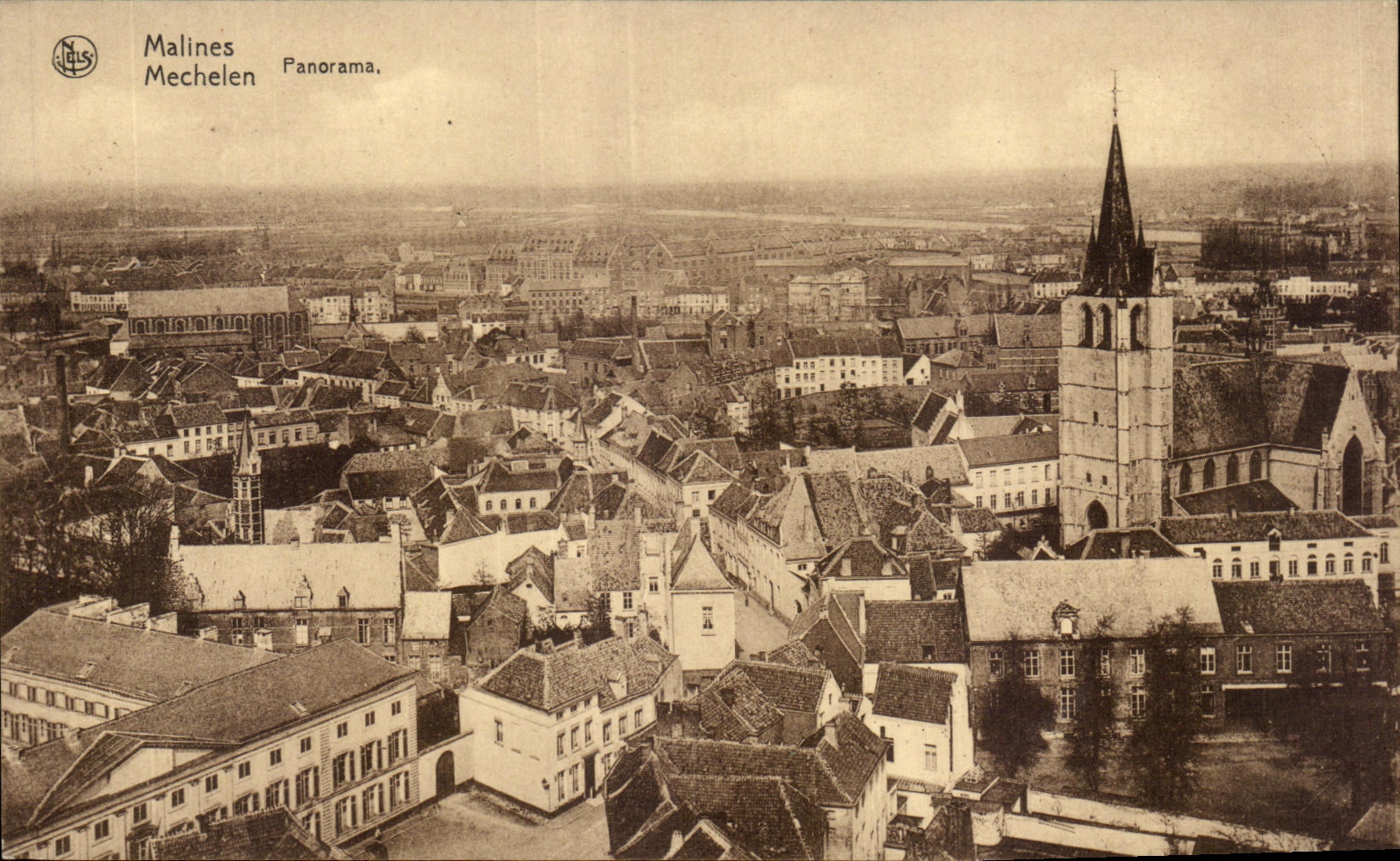 CPA Malines Panorama