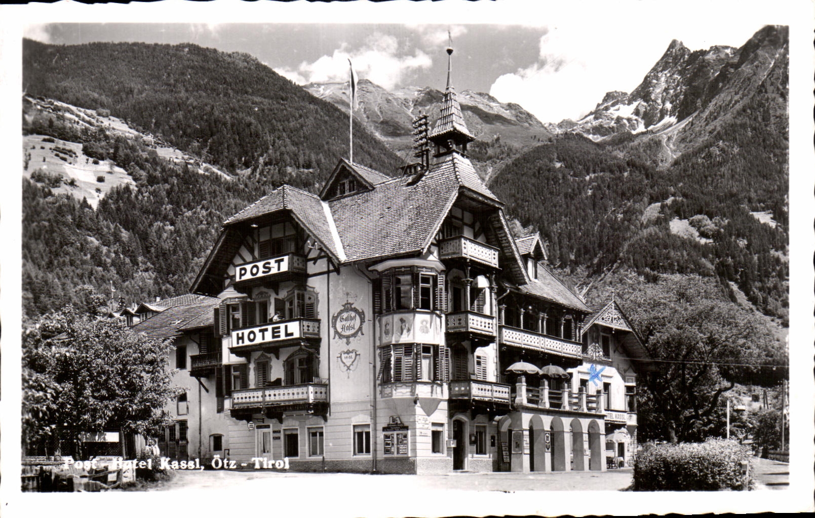 CPA Post Hotel Kassl Otz the Tirol