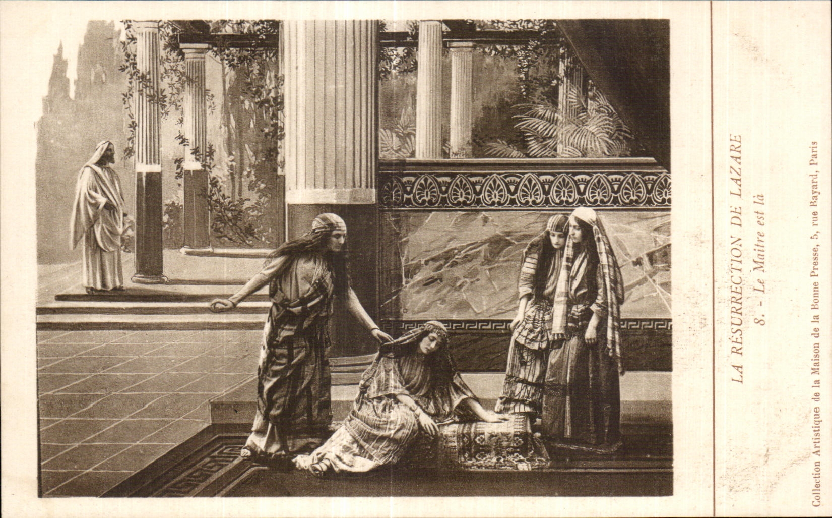 CPA La Resurrection De Lazare Le Maitre est Ia