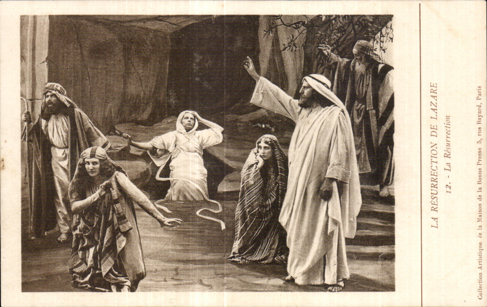 CPA La Resurrection De Lazare La Resurrection