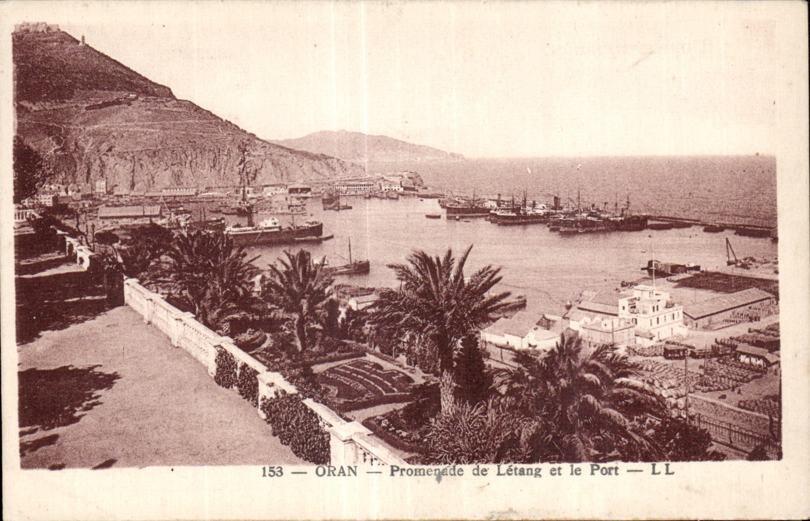 CPA Algeria Oran Walk of Letang the Port