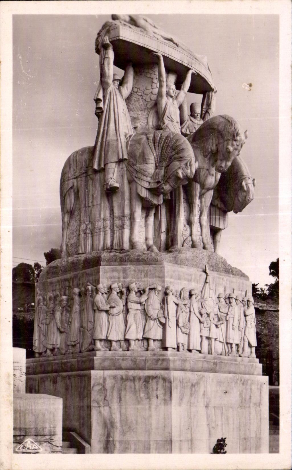 Monumento de la guerra de CPA Argel de la ciudad Argel