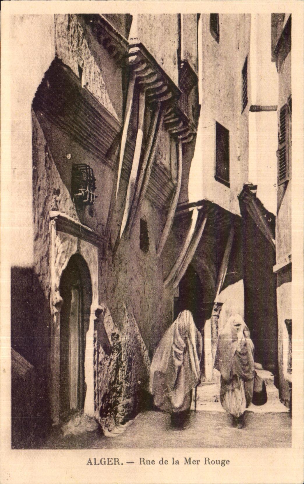 Calle de CPA Argelia Argel del Mar Rojo