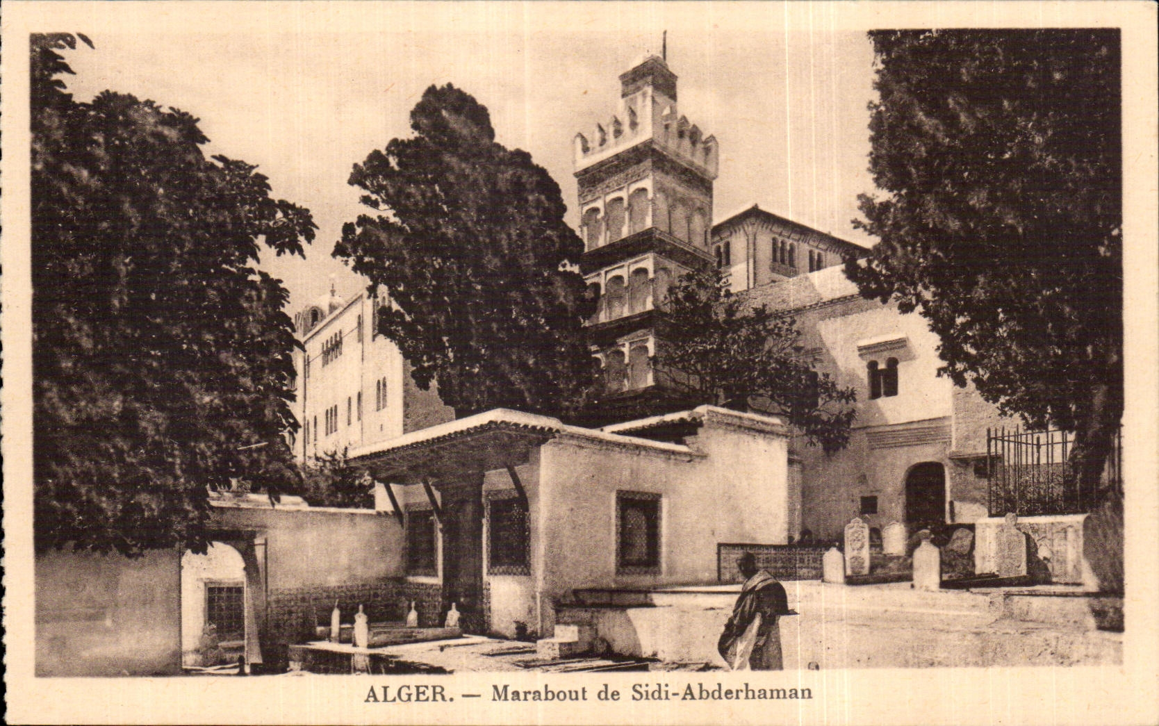 Morabito de CPA Argelia Argel de Sidi abderhaman