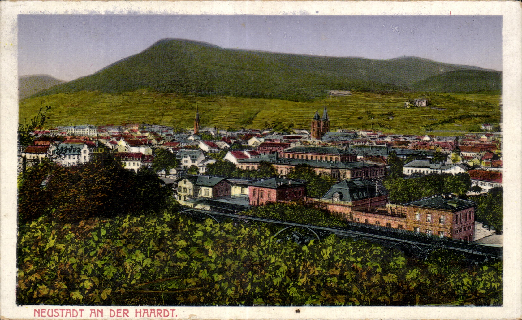 CPA Neustadt Year Der Haardt