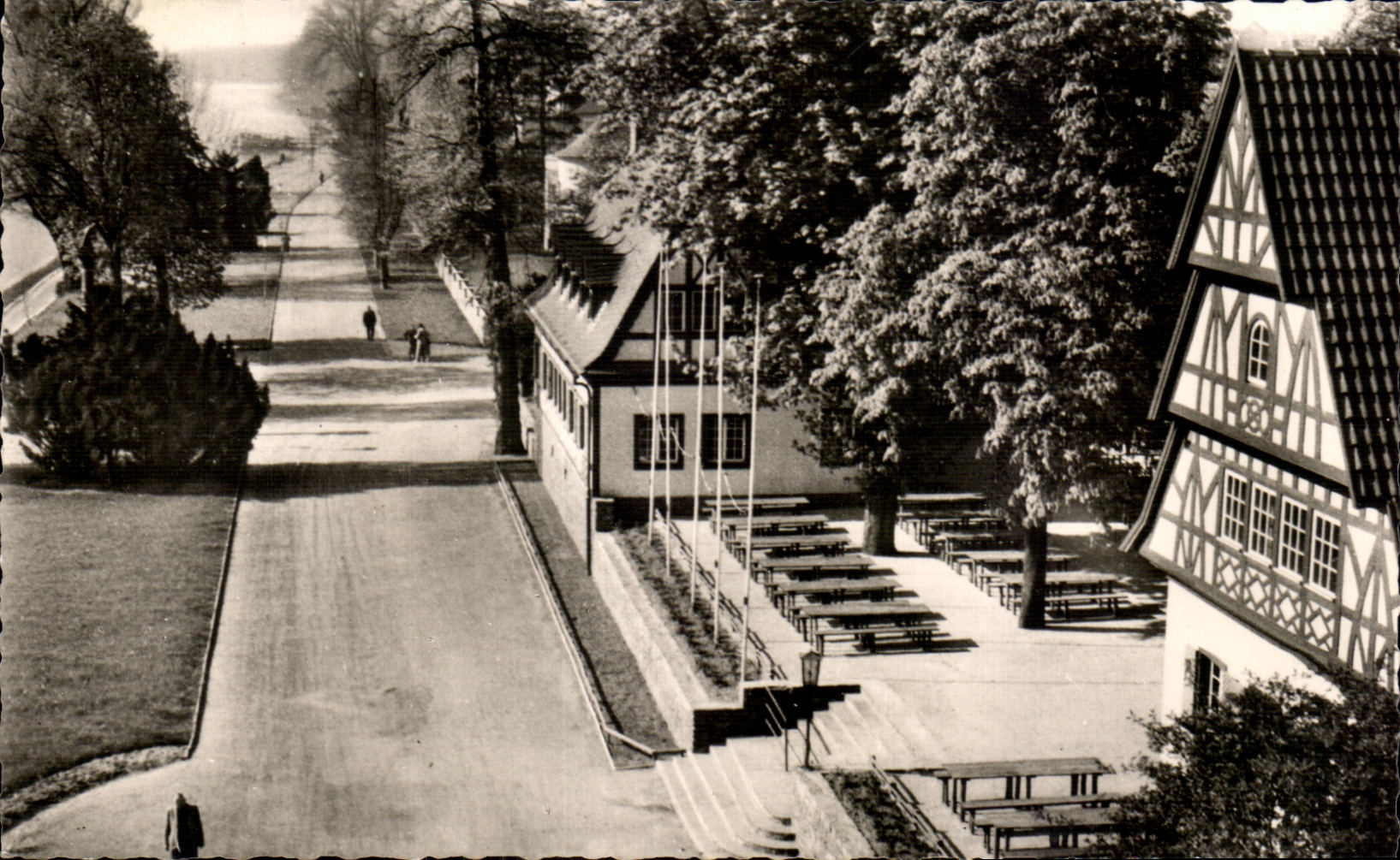 CPA Koblenz Weindort put Rheinanlagen