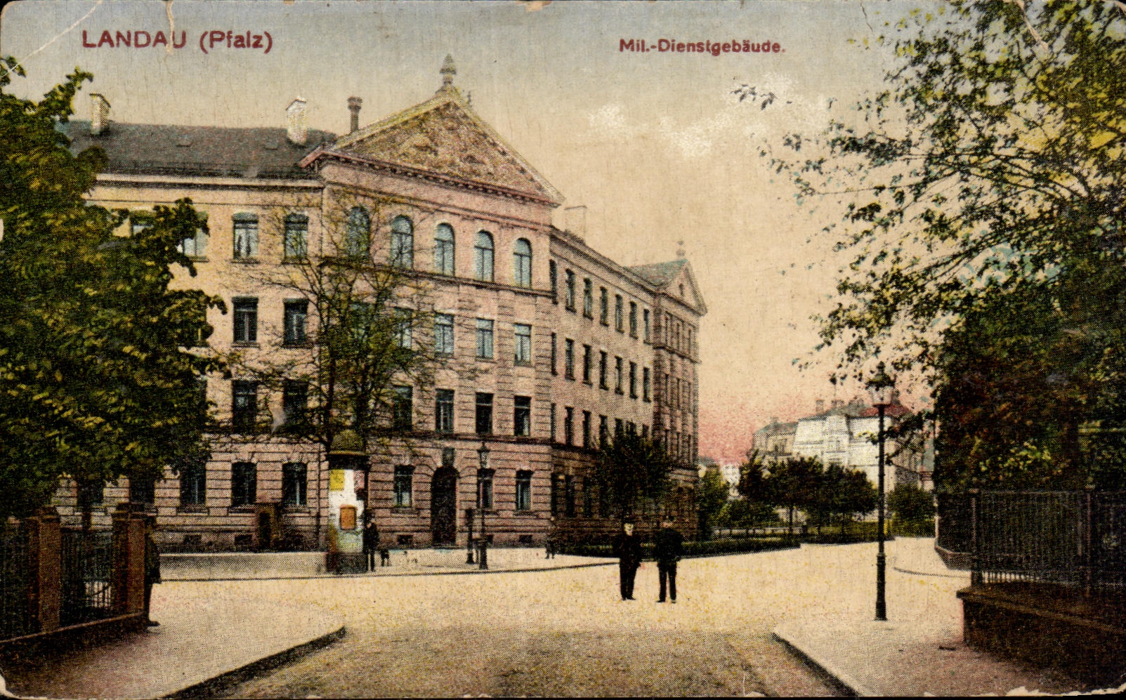 CPA Pram Pfaiz Millet Dienstgebaude