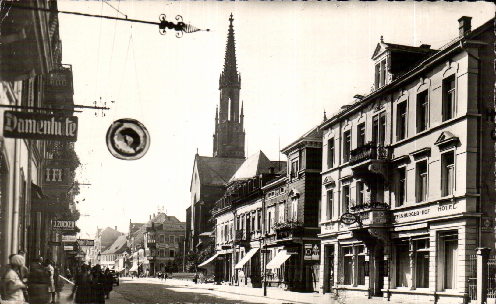 CPA Offenbourg Haupstrasse Main street