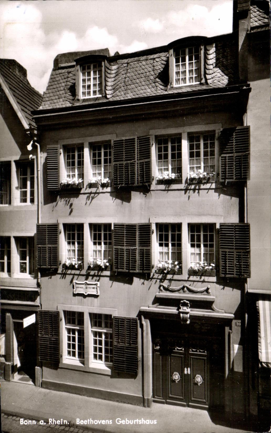 CPA Bonn has Rhein Beethovens Geburtshaus