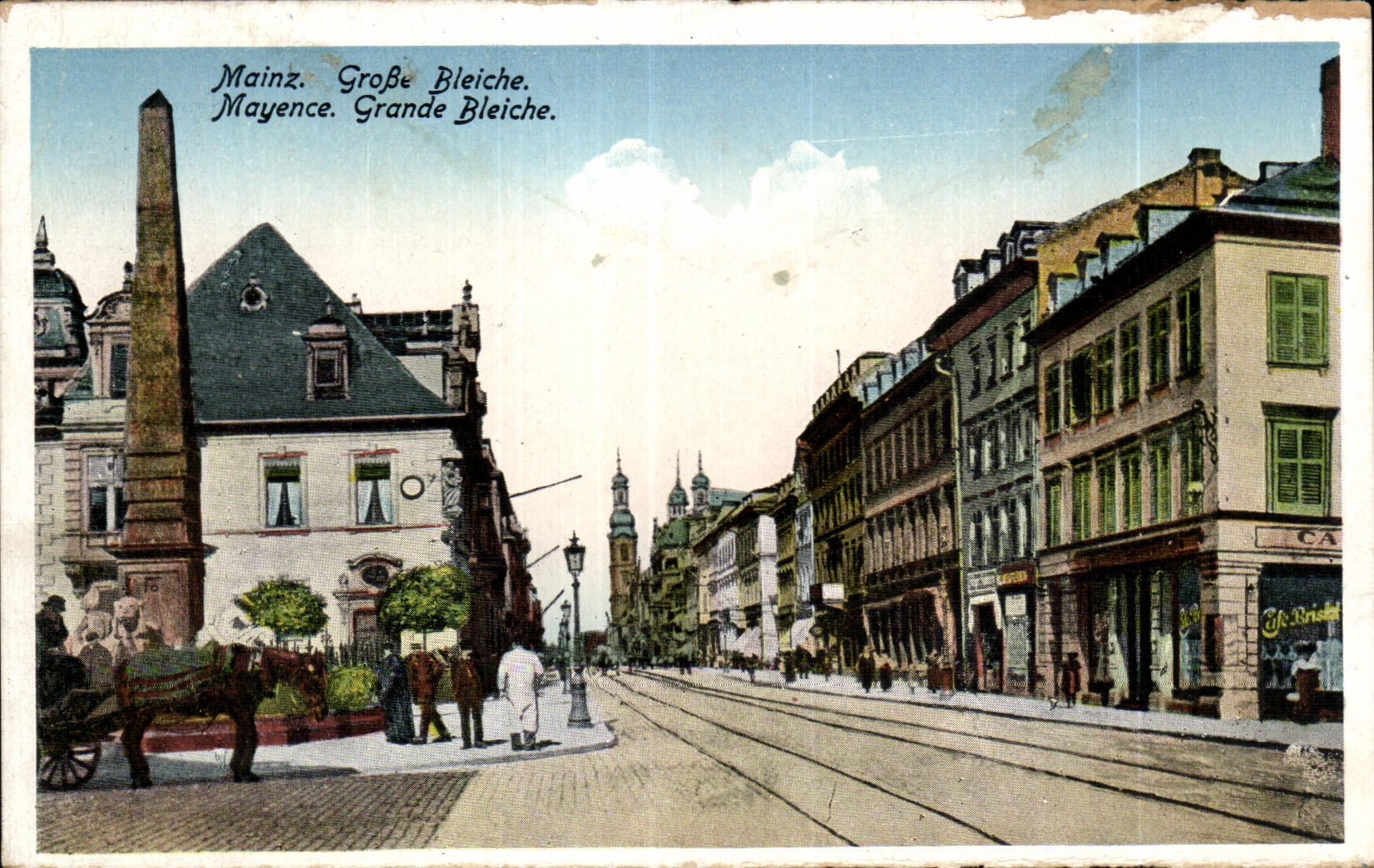 CPA Mayence Grande Bleiche