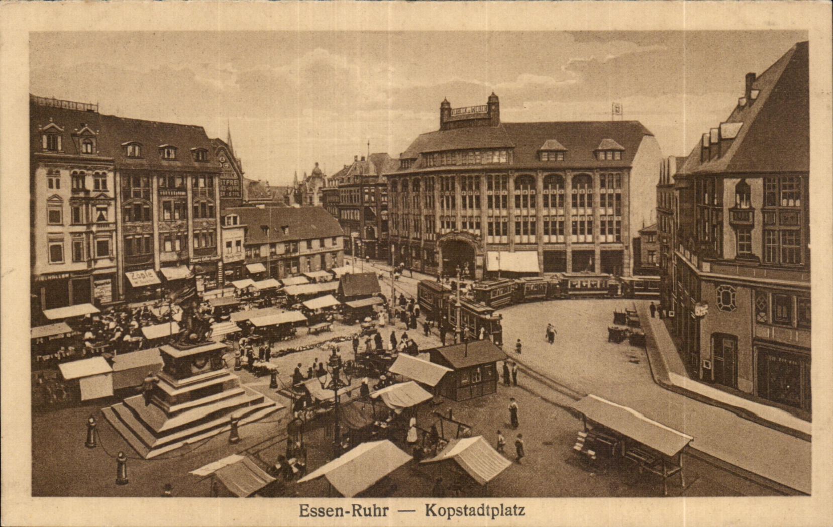 CPA Essen the Ruhr Kopstadtplatz