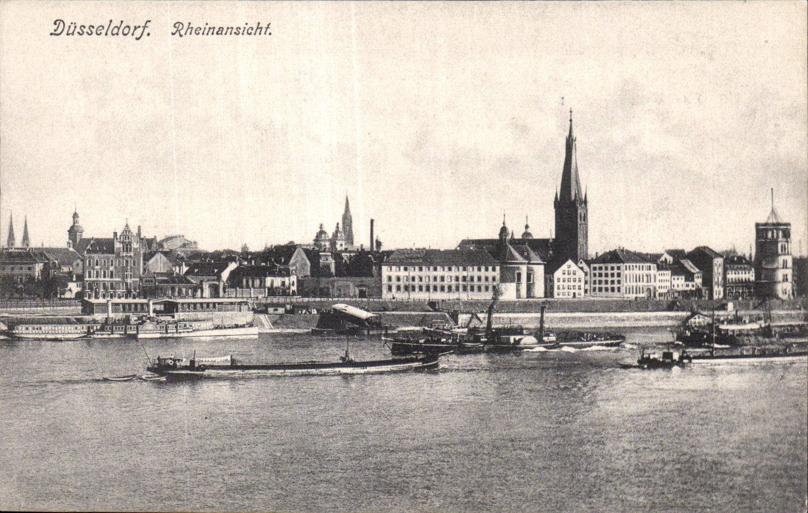 CPA Dusseldorf Rheinansicht