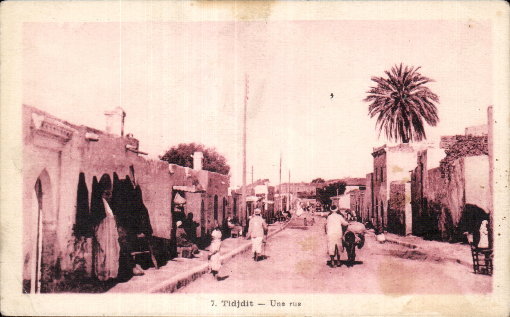 CPA Algerie Tidjdit Une rue