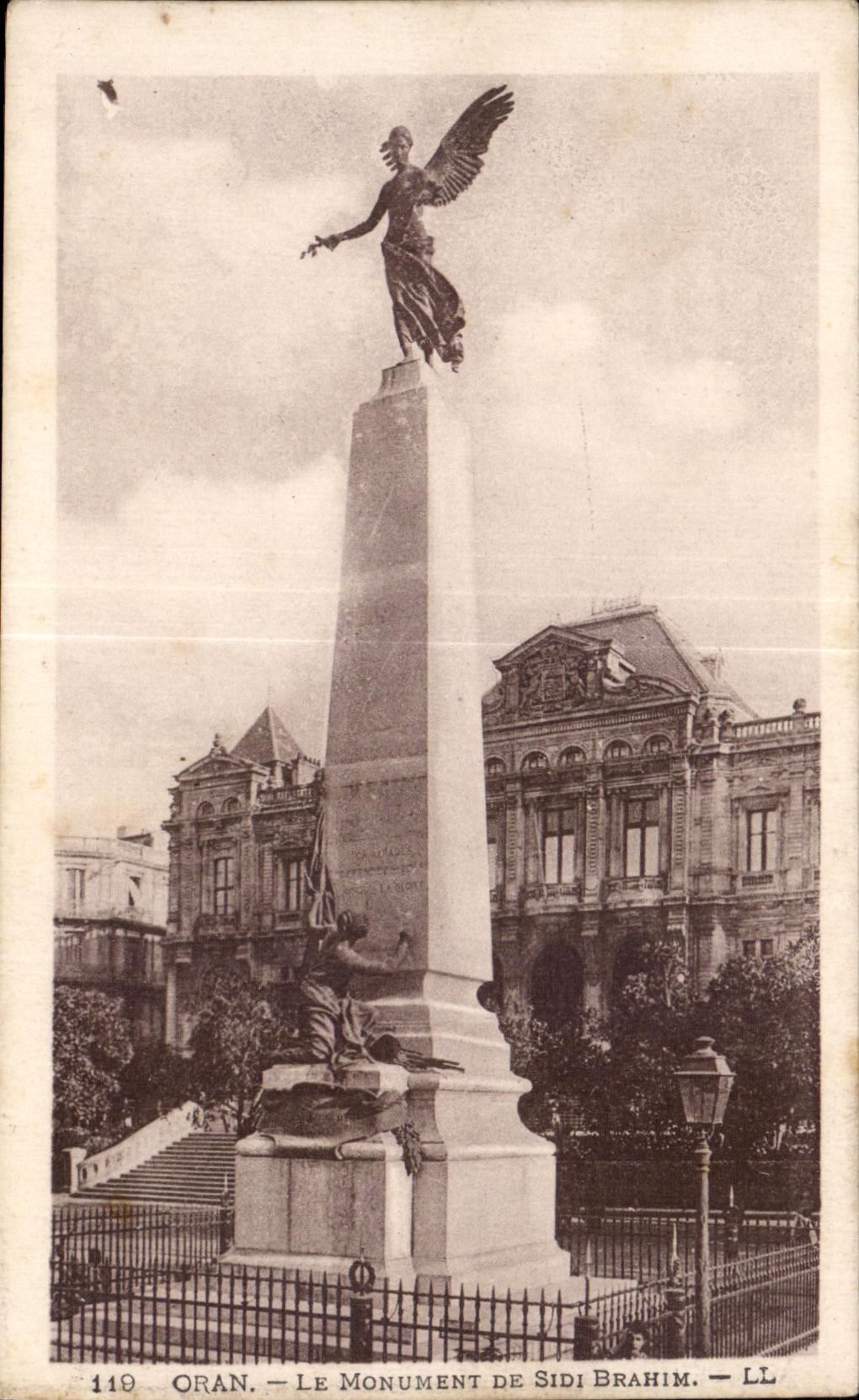 CPA Oran Algeria the Monument De Sidi Brahim