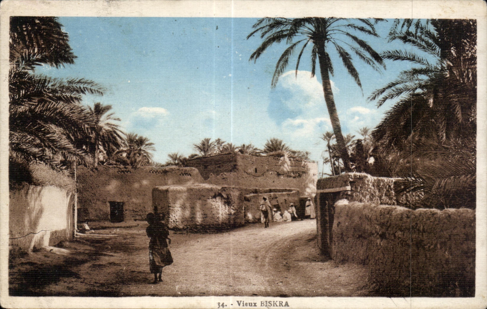 CPA Algeria Biskra Old man
