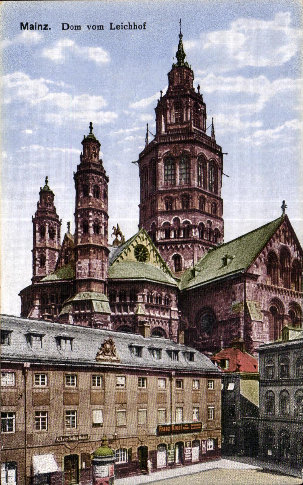 CPA Mainz Dom vom Leichhof