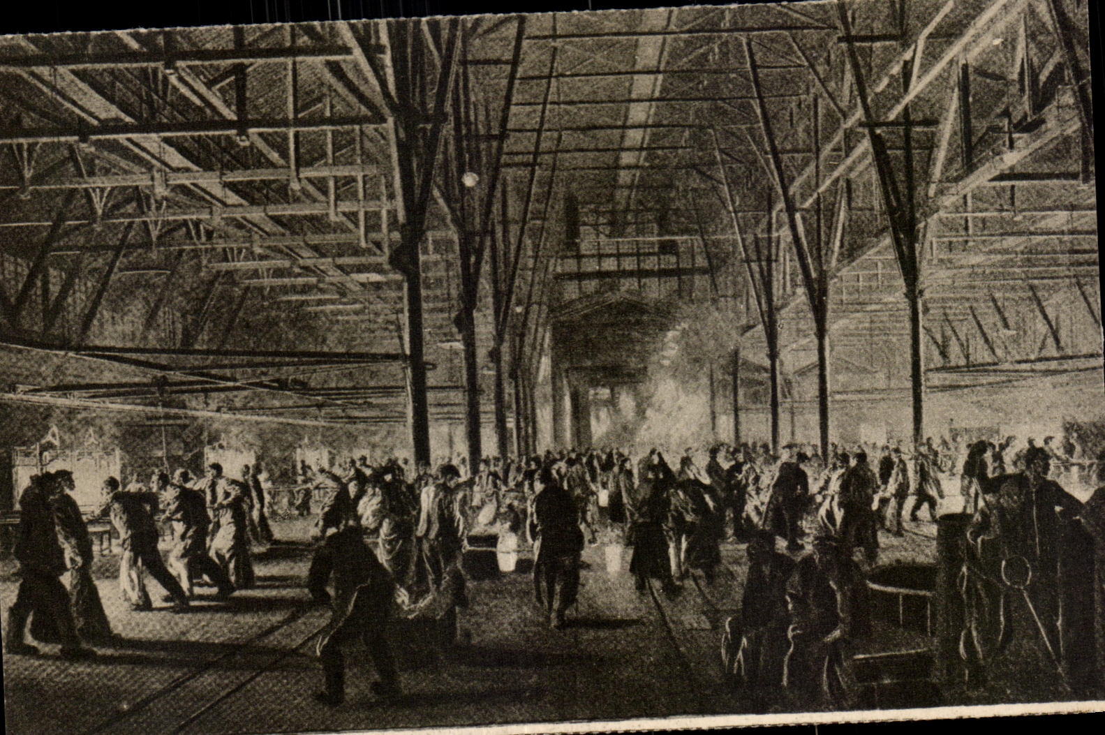 CPA Essen Krupp s Fabrik Der Schmelzbau