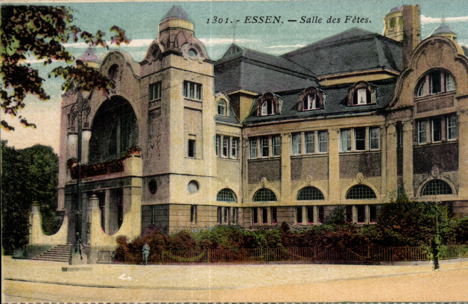 CPA Essen Salle des Fetes