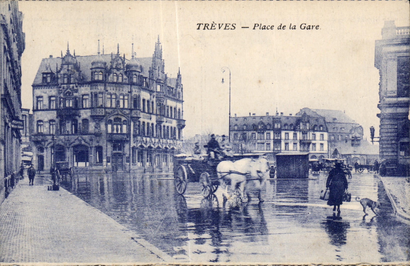 CPA Treves Places Station