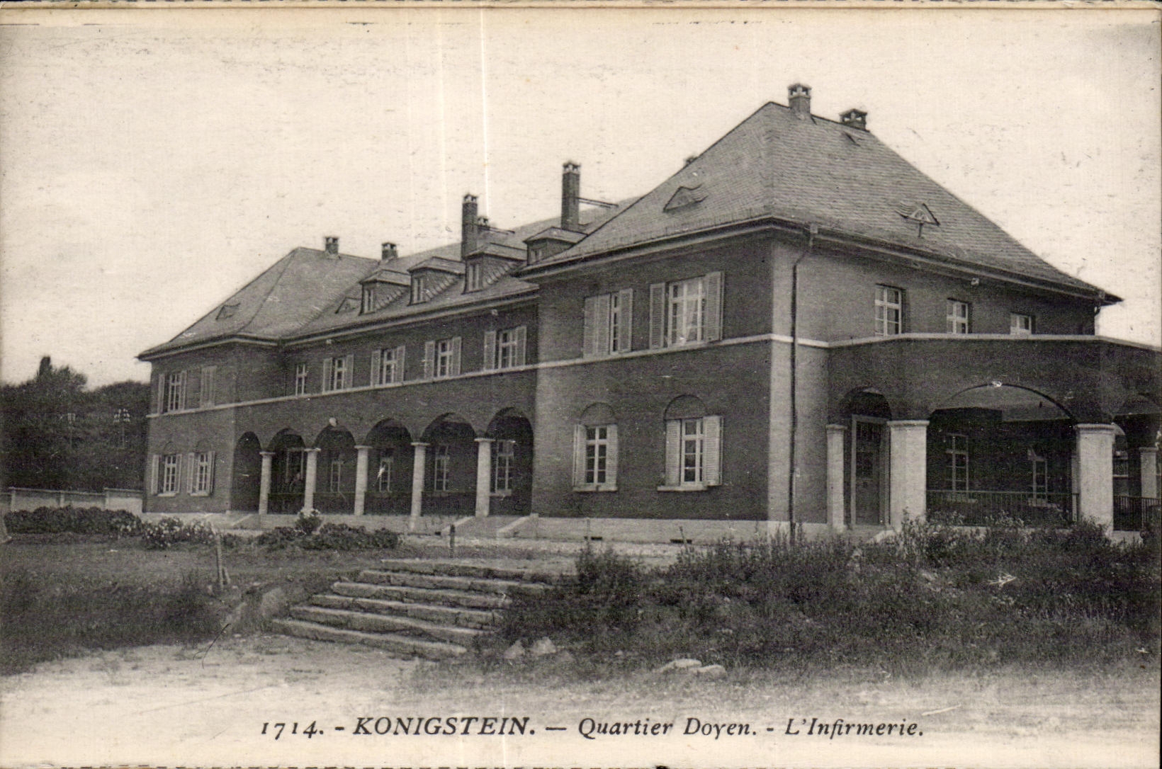CPA Konigstein Quartier Doyen L Infirmerie