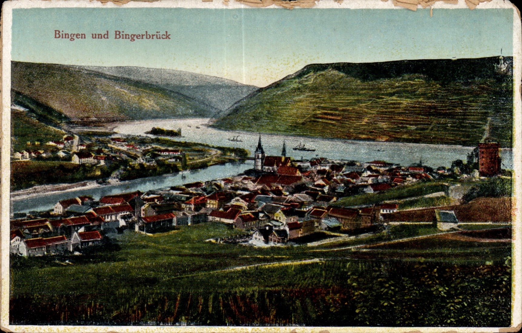 CPA Bingen und Bingerbruck