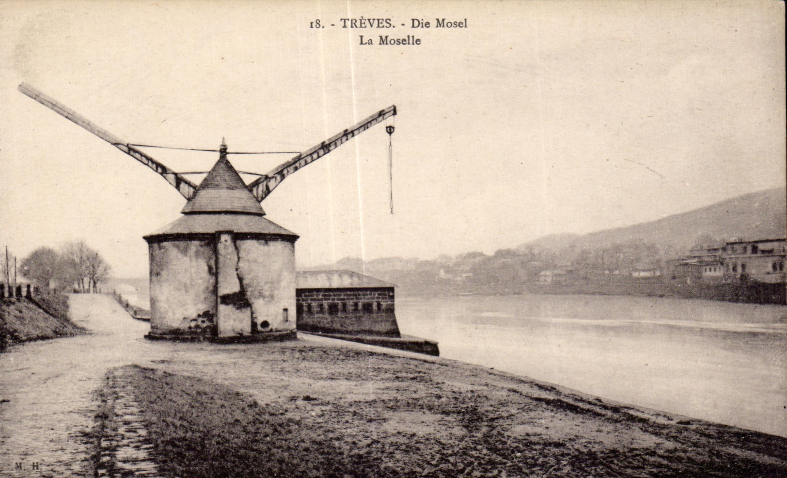CPA Truces Die Mosel the Moselle