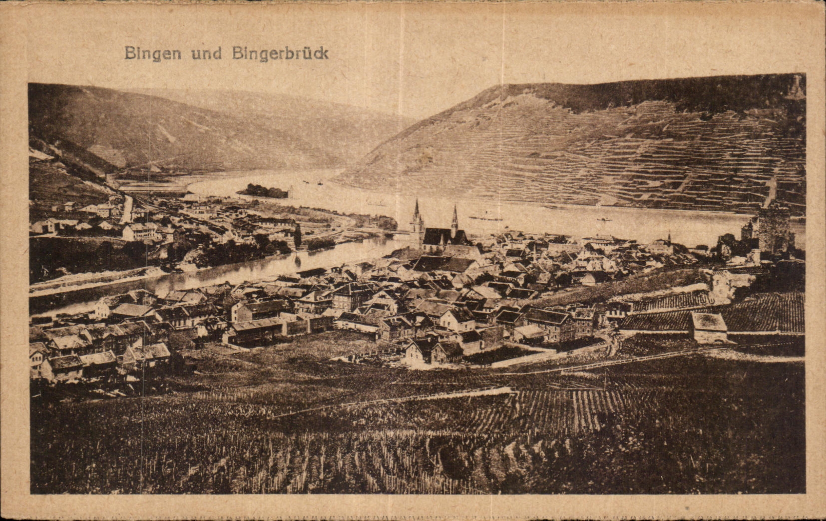CPA Bingen und Bingerbruck