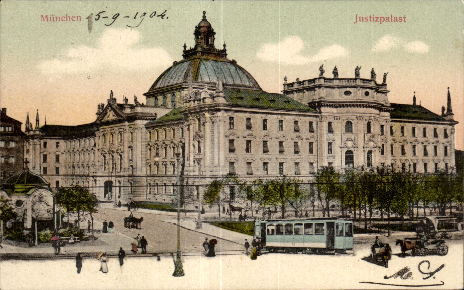 CPA Munchen Justizpalast