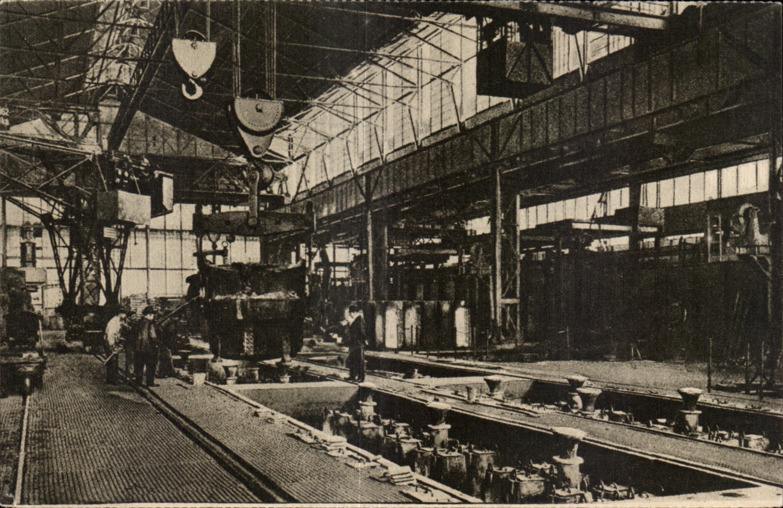 CPA Essen Erupp s Fabrik das Martinwerk