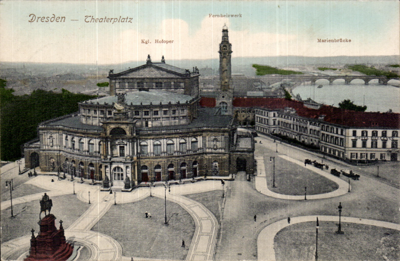 CPA Dresden Theaterplatz