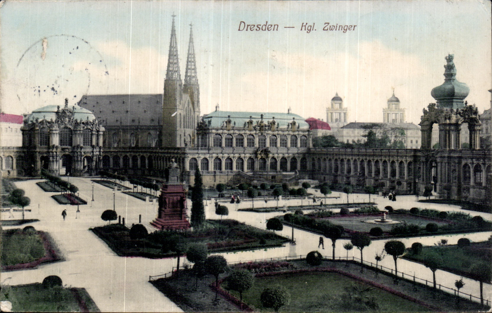 CPA Dresden Kgl Zwinger