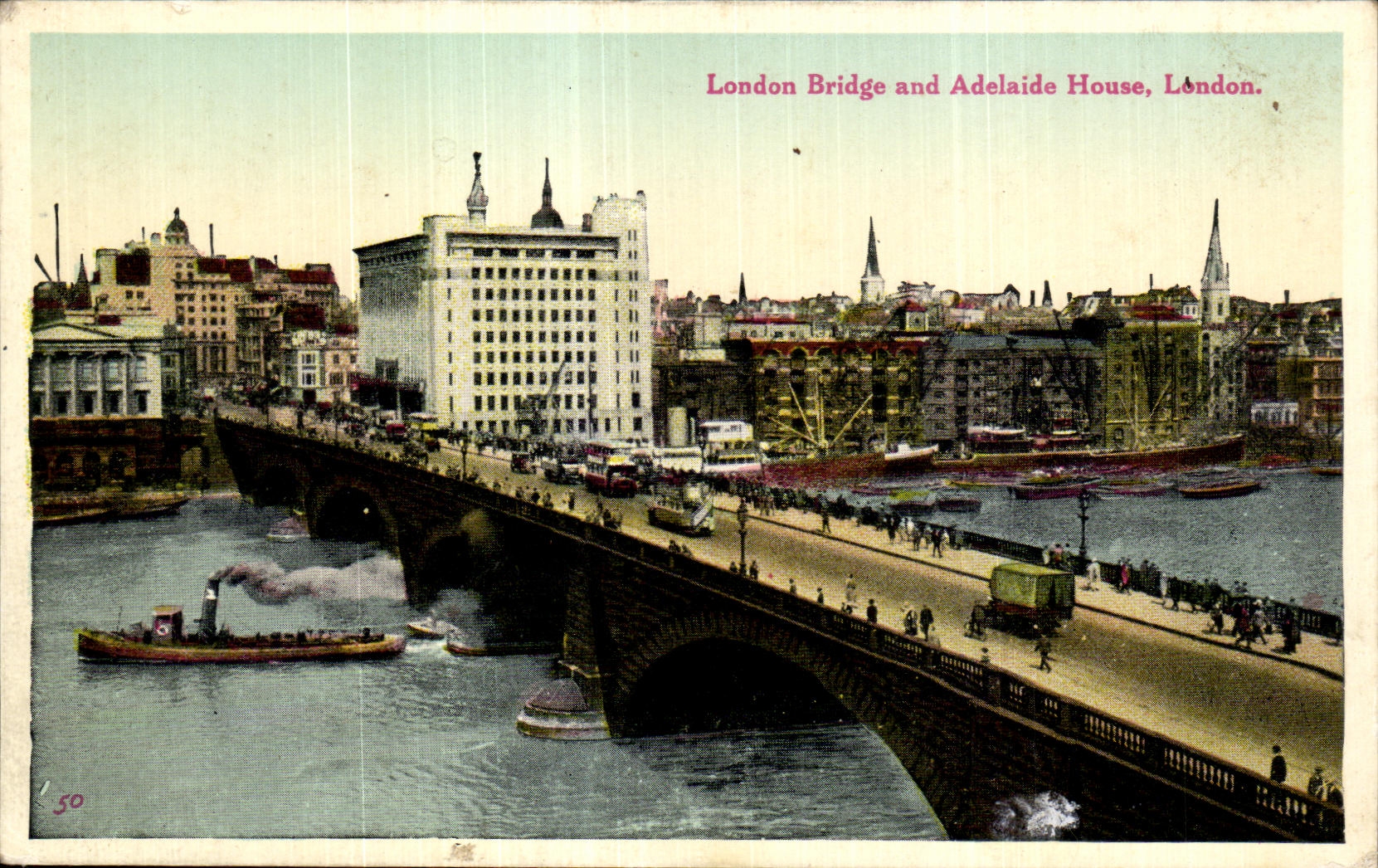 CPA London Bridge and Adelaide House London