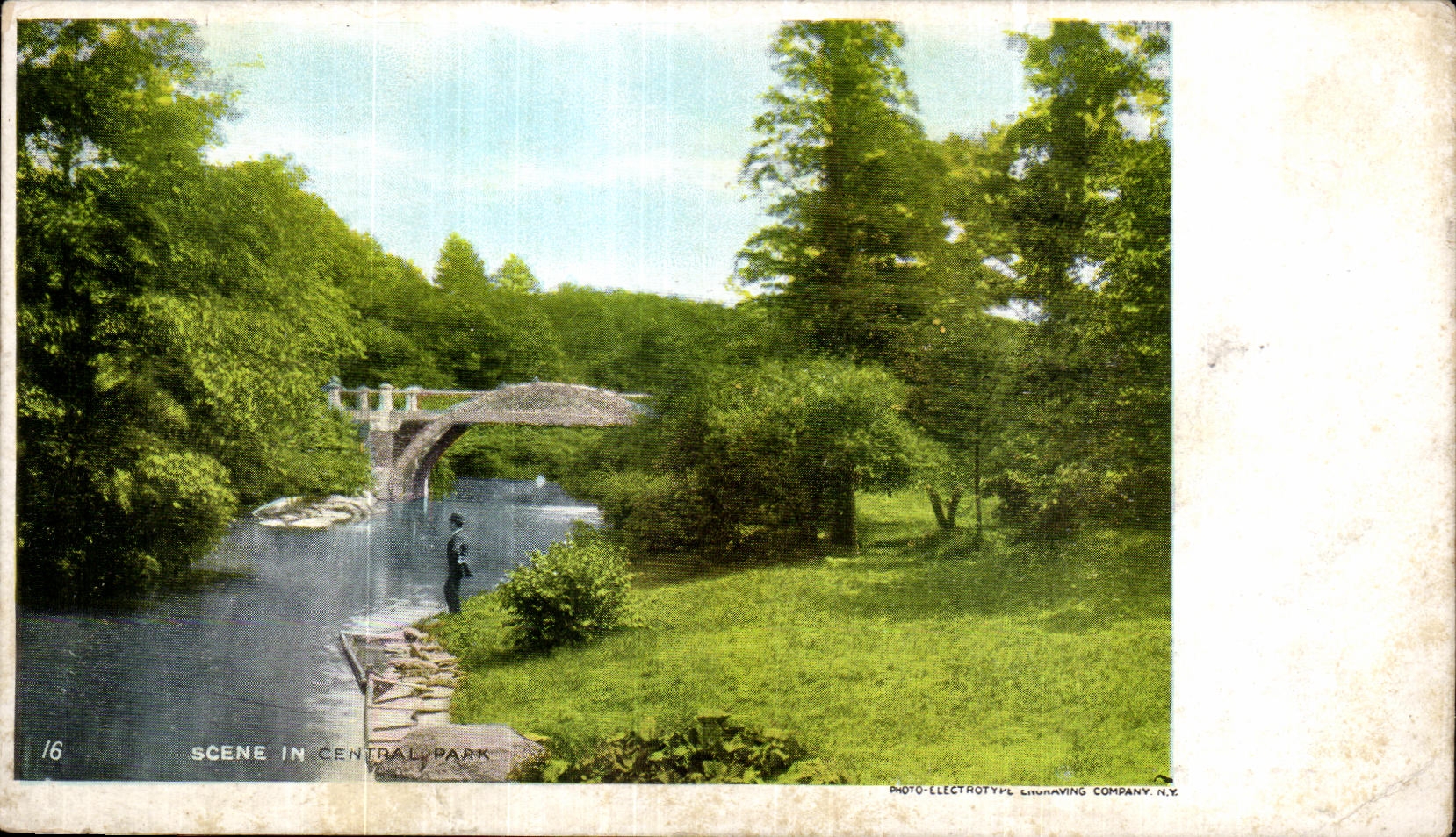 CPA Scene in London Central Park