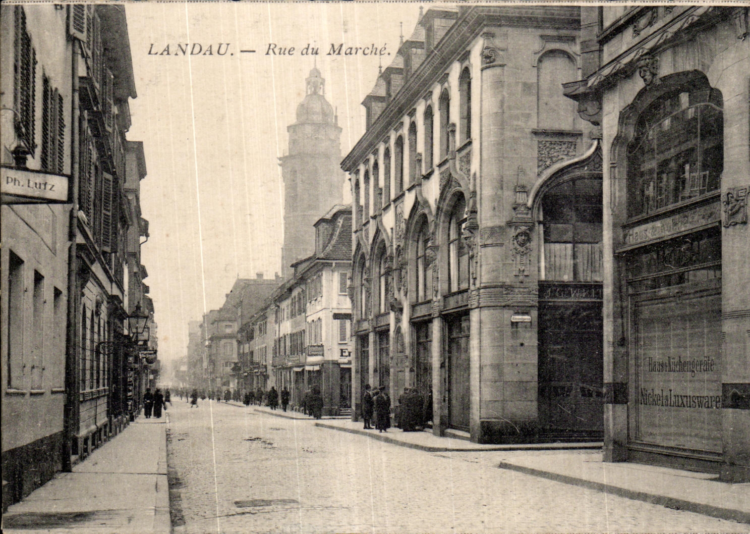 CPA Landau Rue du Marche