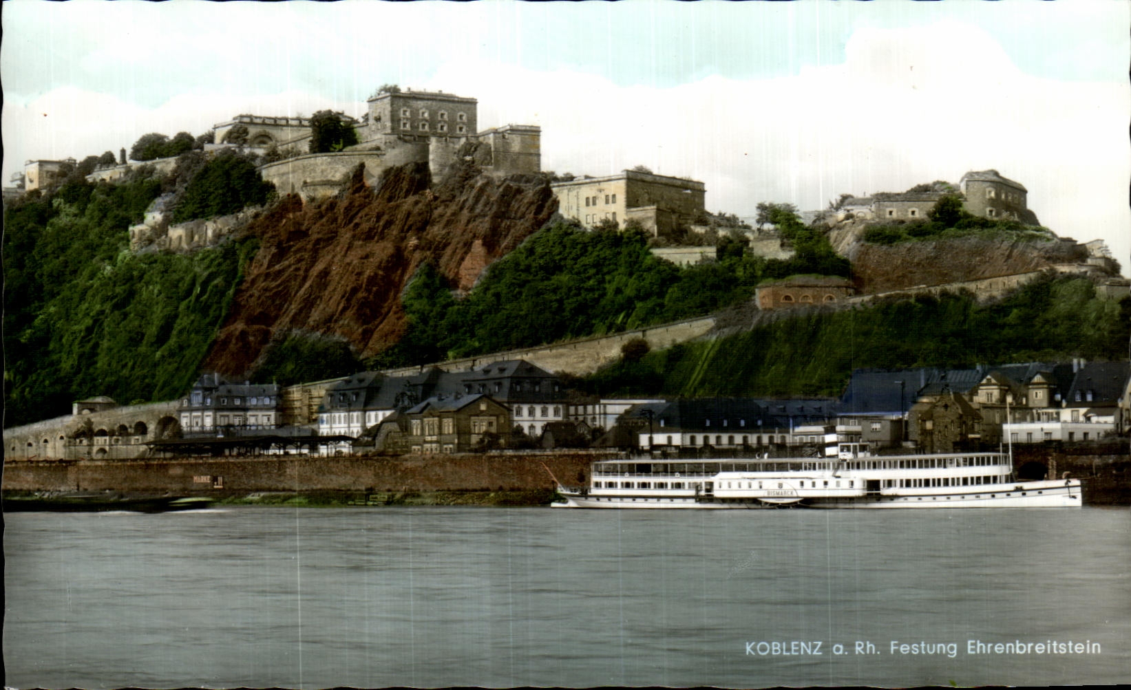 CPA Koblenz a Rh Festung Ehrenbreltstein